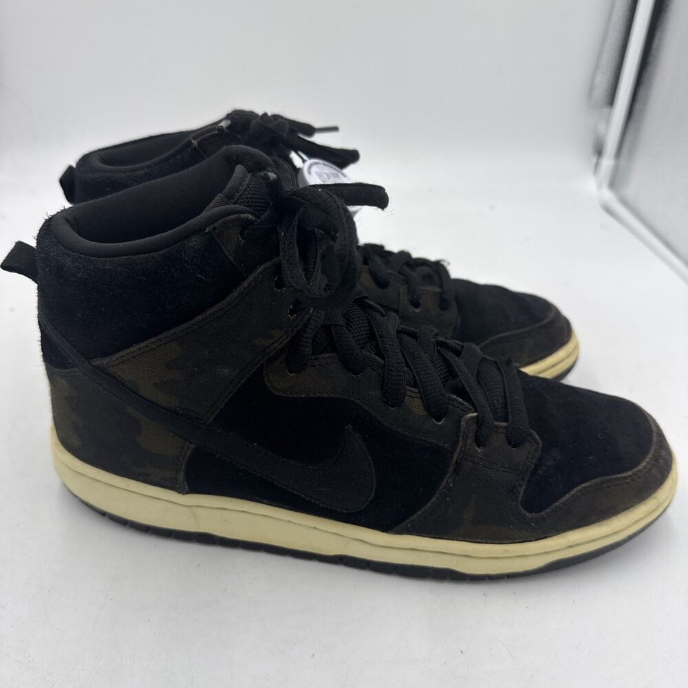 Size 9 - Nike Dunk Pro SB High Iguana Camo